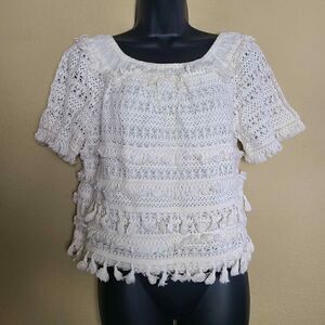 Love Sam Crochet Top 
